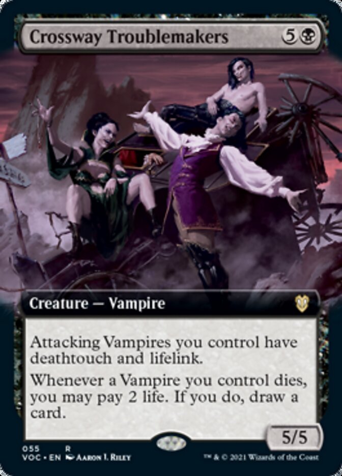 Crossway Troublemakers (Extended) [Innistrad: Crimson Vow Commander] | Jack's On Queen
