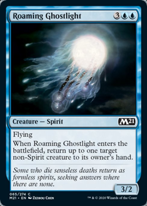 Roaming Ghostlight [Core Set 2021] | Jack's On Queen