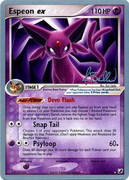 Espeon ex (102/115) (Eeveelutions - Jimmy Ballard) [World Championships 2006] | Jack's On Queen