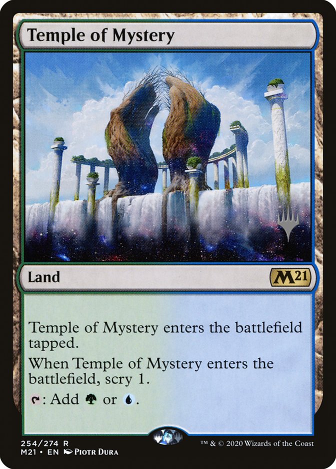 Temple of Mystery (Promo Pack) [Core Set 2021 Promos] | Jack's On Queen