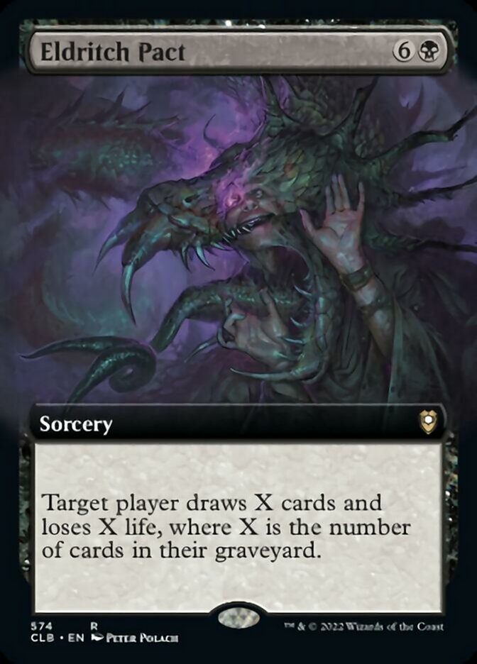 Eldritch Pact (Extended Art) [Commander Legends: Battle for Baldur's Gate] | Jack's On Queen