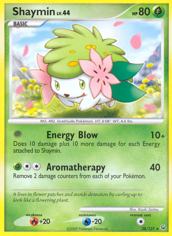 Shaymin (38/127) [Platinum: Base Set] | Jack's On Queen