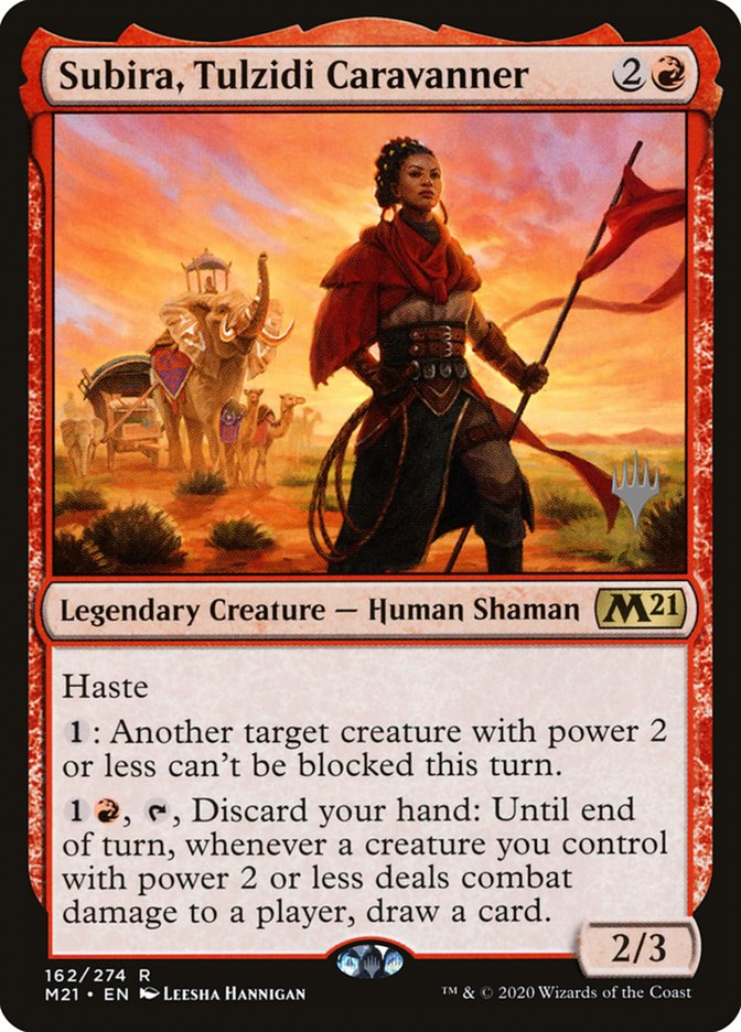 Subira, Tulzidi Caravanner (Promo Pack) [Core Set 2021 Promos] | Jack's On Queen