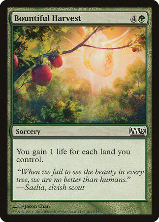 Bountiful Harvest [Magic 2013] | Jack's On Queen