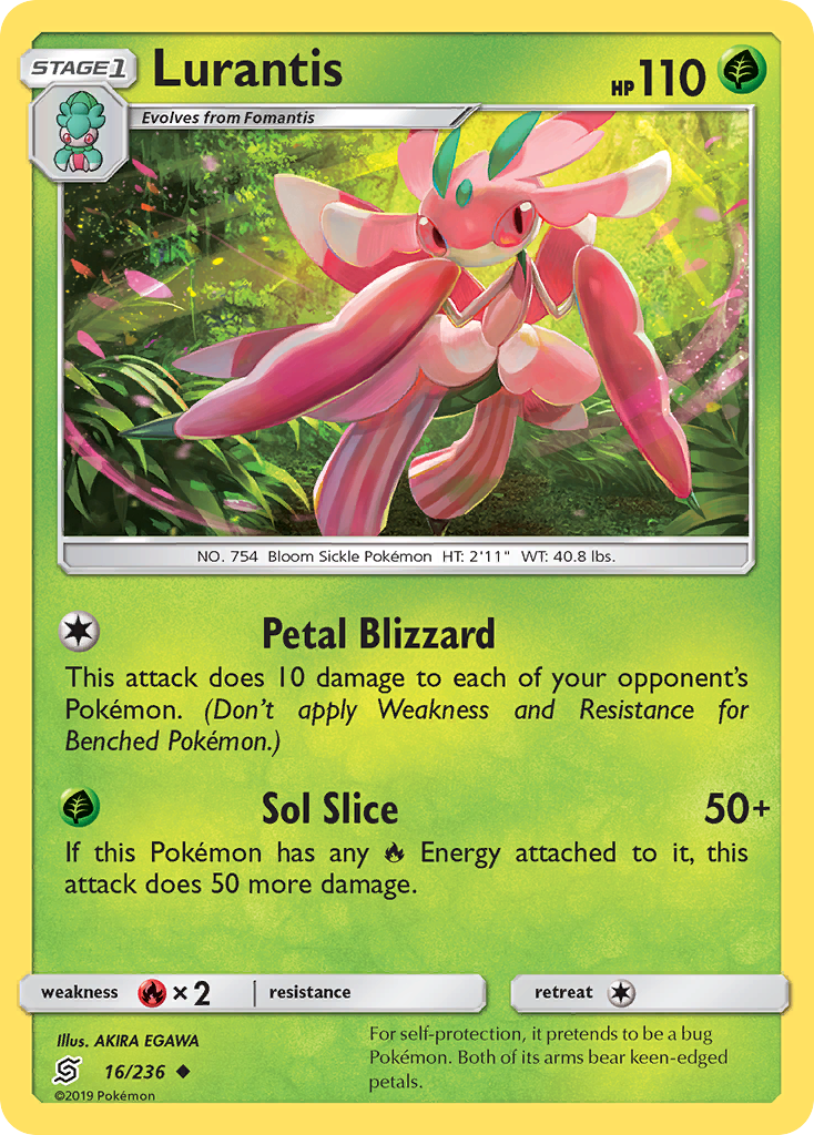 Lurantis (16/236) [Sun & Moon: Unified Minds] | Jack's On Queen