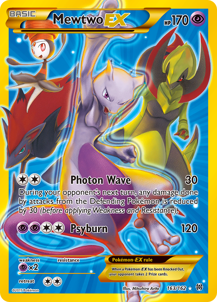 Mewtwo EX (163/162) [XY: BREAKthrough] | Jack's On Queen