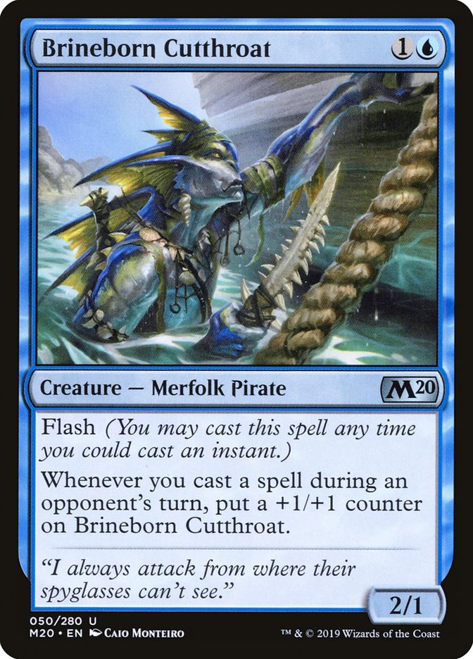 Brineborn Cutthroat [Core Set 2020] | Jack's On Queen