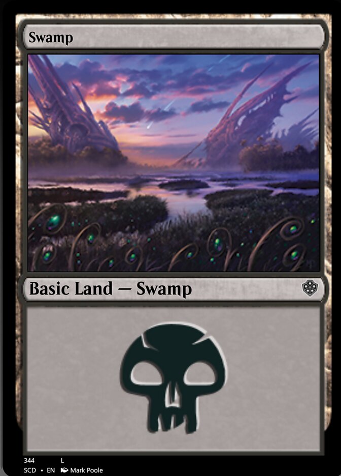 Swamp (344) [Starter Commander Decks] | Jack's On Queen