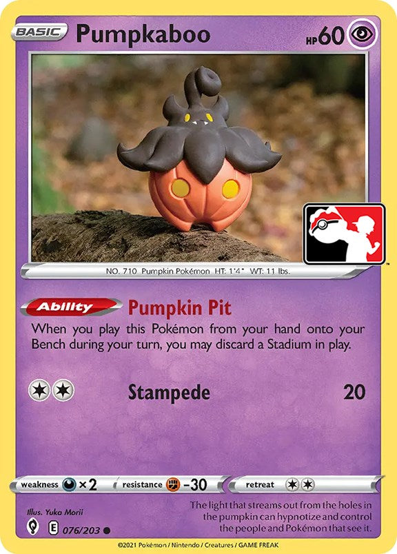 Pumpkaboo (076/203) [Prize Pack Series One] | Jack's On Queen