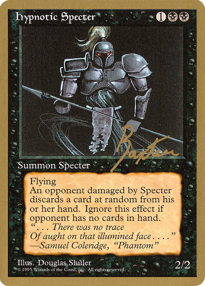 Hypnotic Specter (George Baxter) [Pro Tour Collector Set] | Jack's On Queen