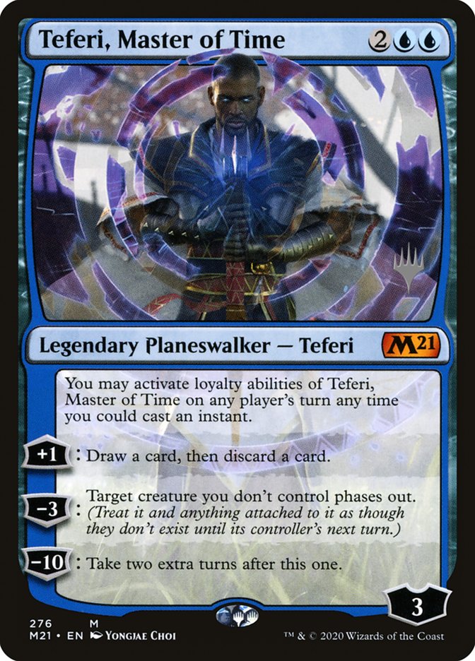 Teferi, Master of Time (Promo Pack) [Core Set 2021 Promos] | Jack's On Queen