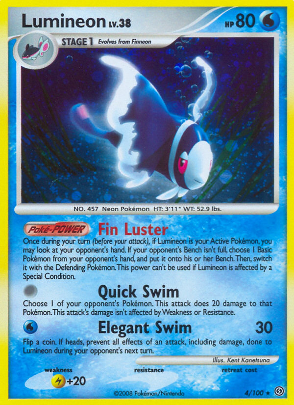 Lumineon (4/100) [Diamond & Pearl: Stormfront] | Jack's On Queen