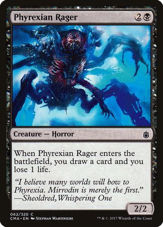 Phyrexian Rager [Commander Anthology] | Jack's On Queen