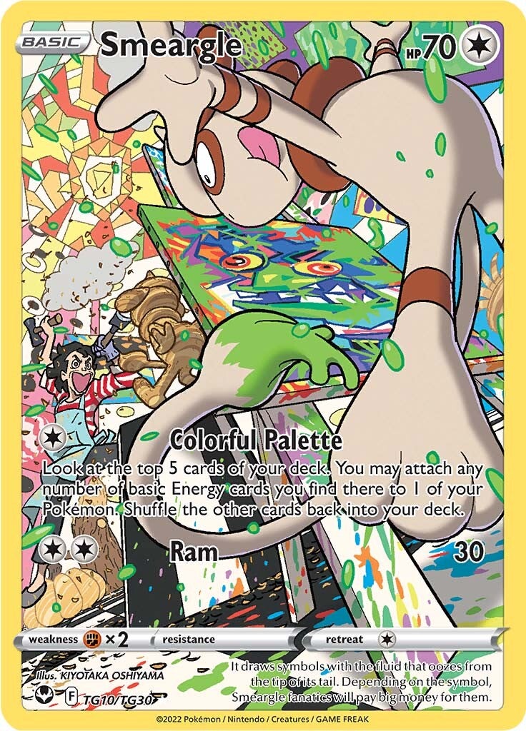 Smeargle (TG10/TG30) [Sword & Shield: Silver Tempest] | Jack's On Queen