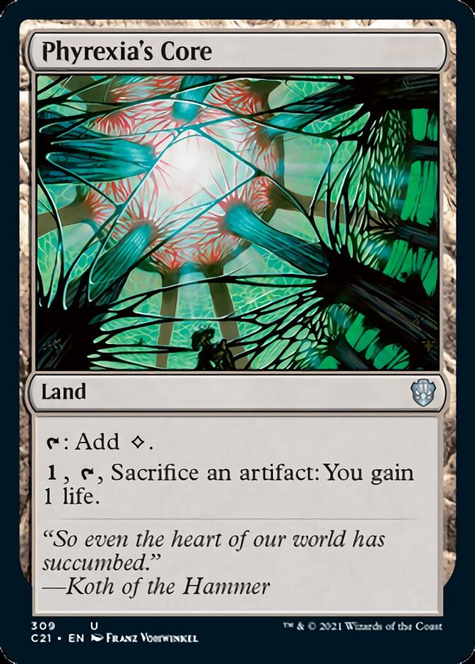 Phyrexia's Core [Commander 2021] | Jack's On Queen