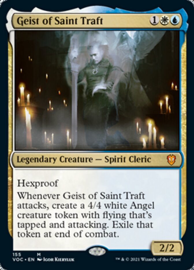 Geist of Saint Traft [Innistrad: Crimson Vow Commander] | Jack's On Queen