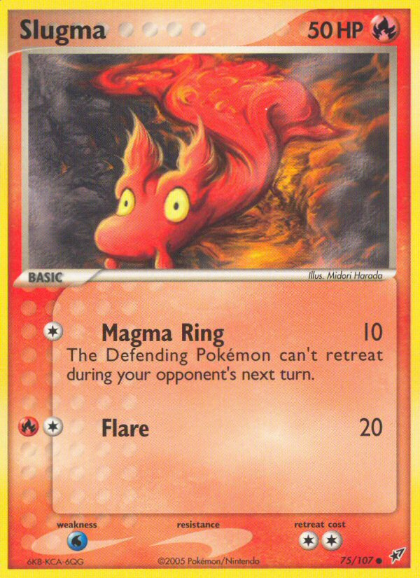 Slugma (75/107) [EX: Deoxys] | Jack's On Queen
