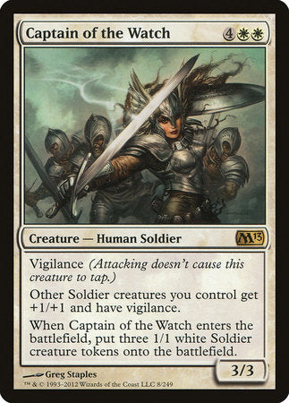 Captain of the Watch [Magic 2013] | Jack's On Queen