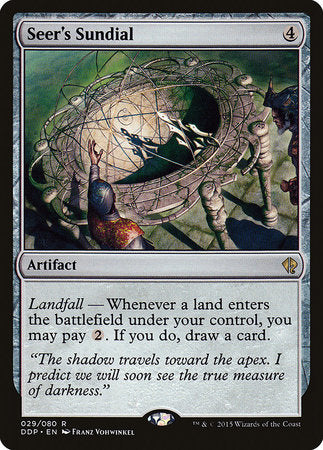 Seer's Sundial [Duel Decks: Zendikar vs. Eldrazi] | Jack's On Queen