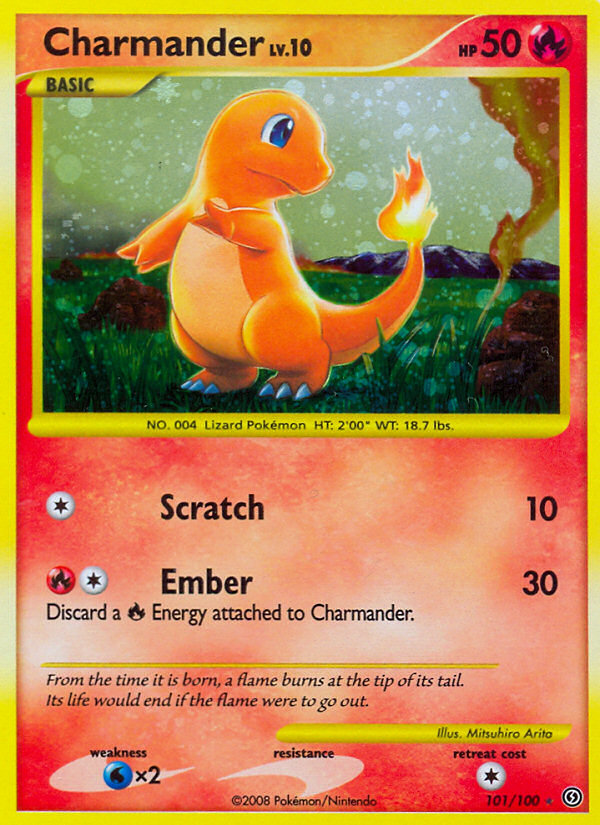 Charmander (101/100) [Diamond & Pearl: Stormfront] | Jack's On Queen