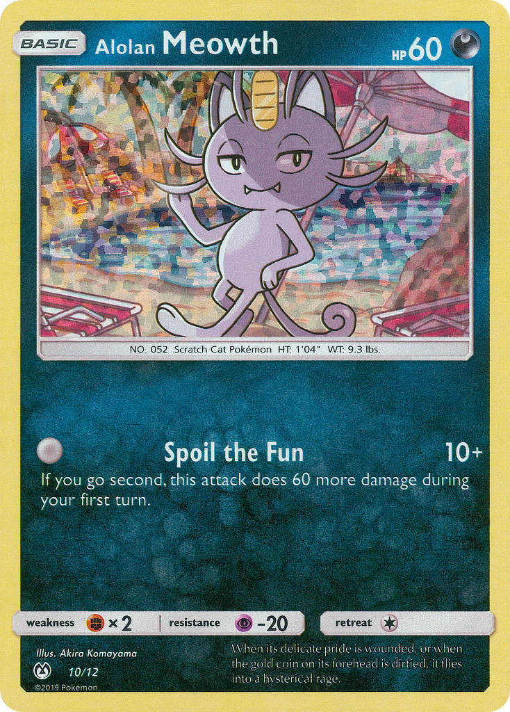 Alolan Meowth (10/12) [McDonald's Promos: 2019 Collection] | Jack's On Queen