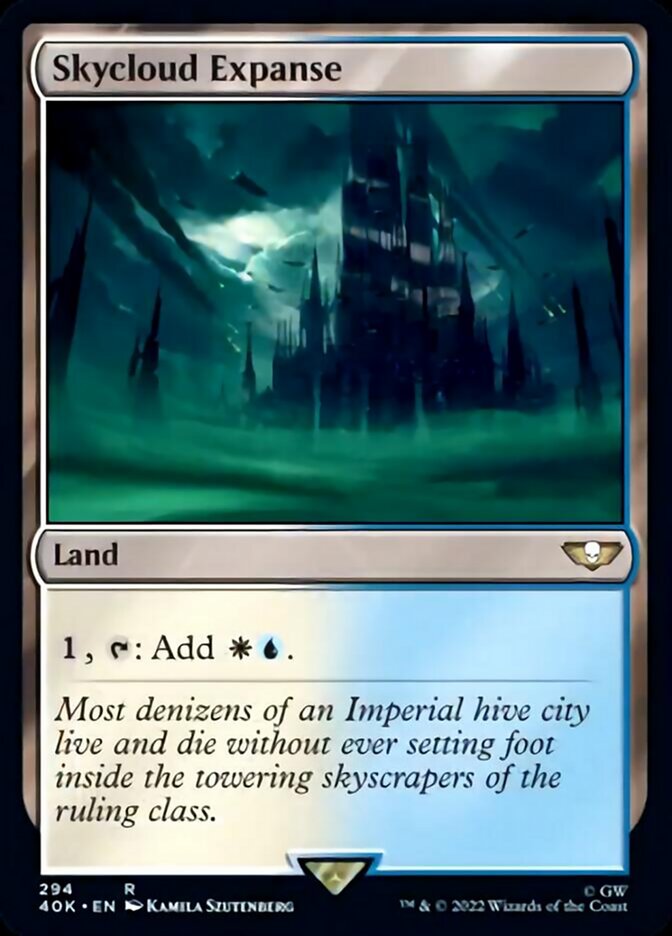 Skycloud Expanse (Surge Foil) [Universes Beyond: Warhammer 40,000] | Jack's On Queen