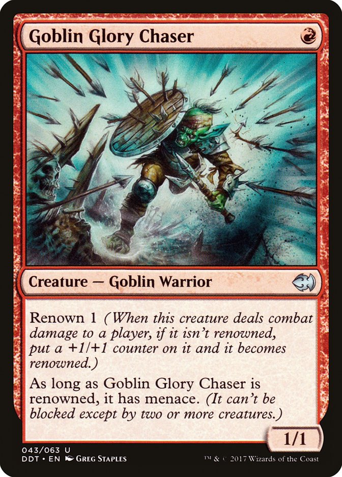 Goblin Glory Chaser [Duel Decks: Merfolk vs. Goblins] | Jack's On Queen