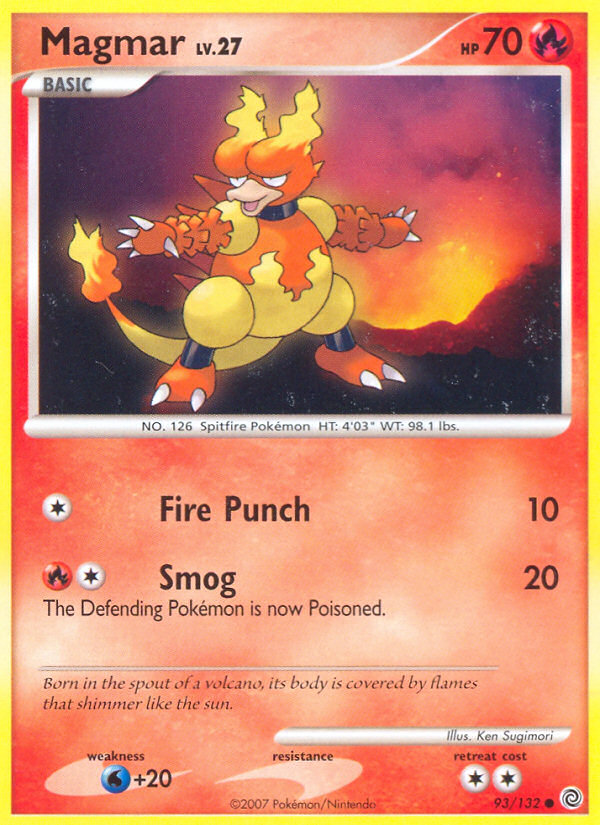 Magmar (93/132) [Diamond & Pearl: Secret Wonders] | Jack's On Queen