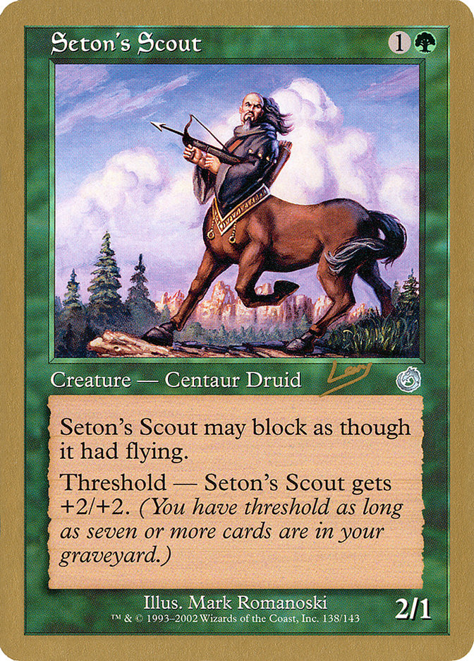 Seton's Scout (Raphael Levy) [World Championship Decks 2002] | Jack's On Queen