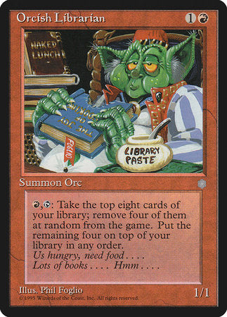 Orcish Librarian [Ice Age] | Jack's On Queen