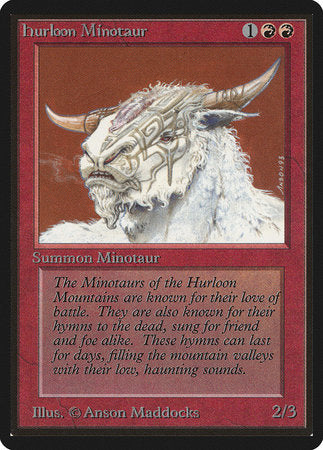 Hurloon Minotaur [Limited Edition Beta] | Jack's On Queen
