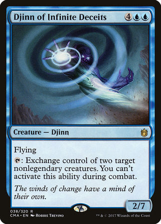 Djinn of Infinite Deceits [Commander Anthology] | Jack's On Queen