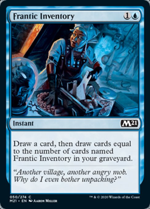 Frantic Inventory [Core Set 2021] | Jack's On Queen
