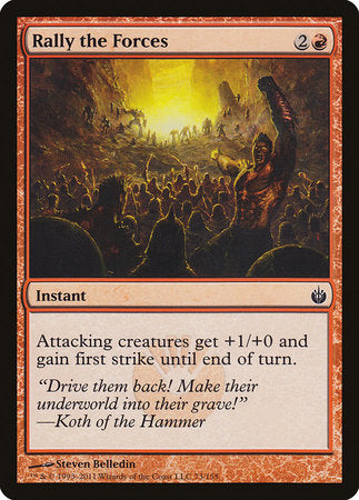 Rally the Forces [Mirrodin Besieged] | Jack's On Queen
