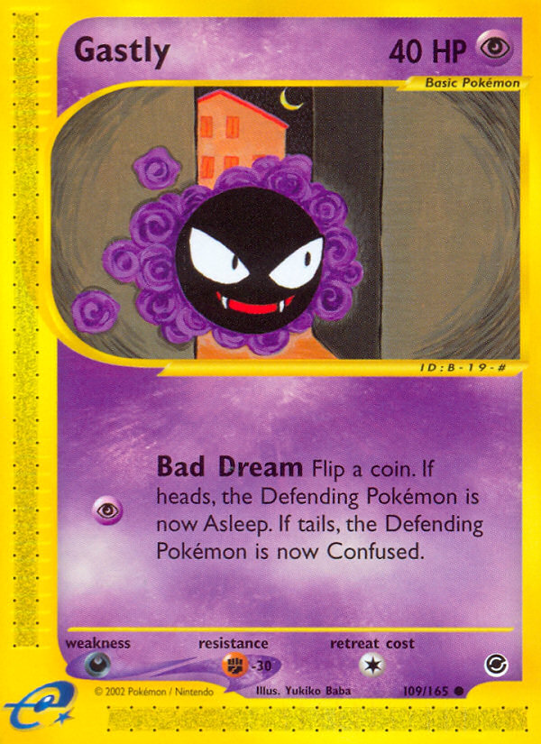 Gastly (109/165) [Expedition: Base Set] | Jack's On Queen