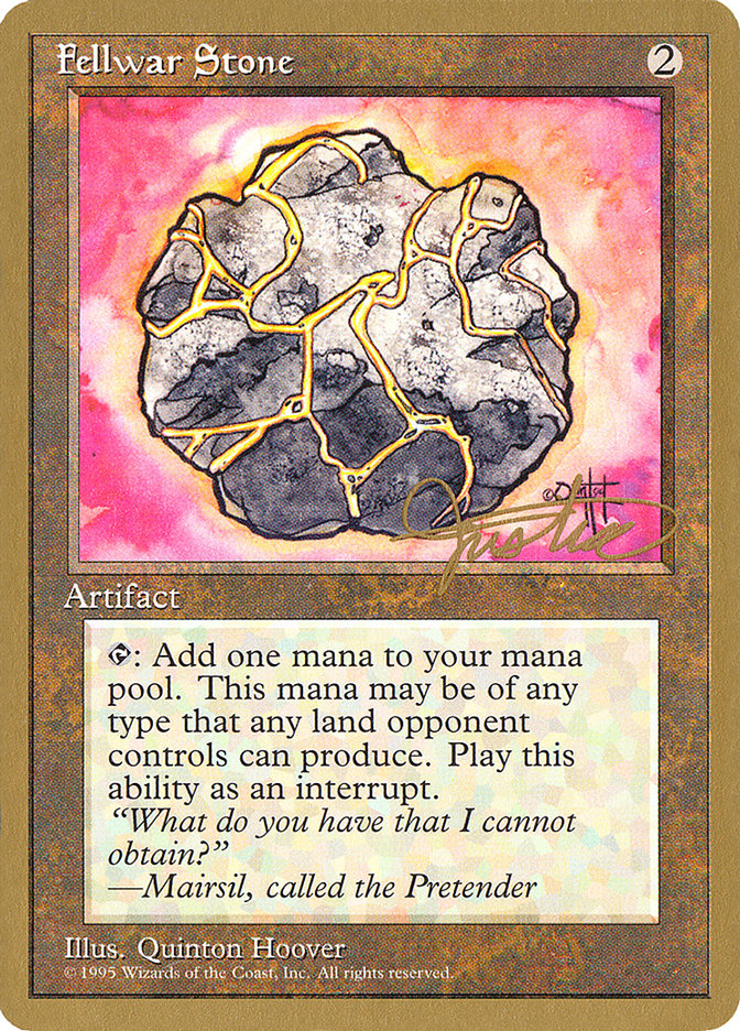 Fellwar Stone (Mark Justice) [Pro Tour Collector Set] | Jack's On Queen