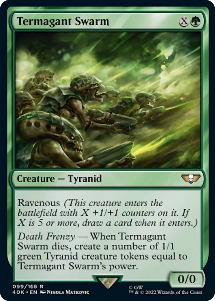 Termagant Swarm (Surge Foil) [Universes Beyond: Warhammer 40,000] | Jack's On Queen