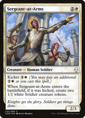 Sergeant-at-Arms [Dominaria] | Jack's On Queen