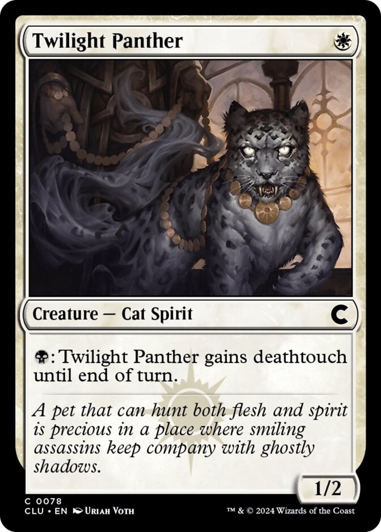 Twilight Panther [Ravnica: Clue Edition] | Jack's On Queen