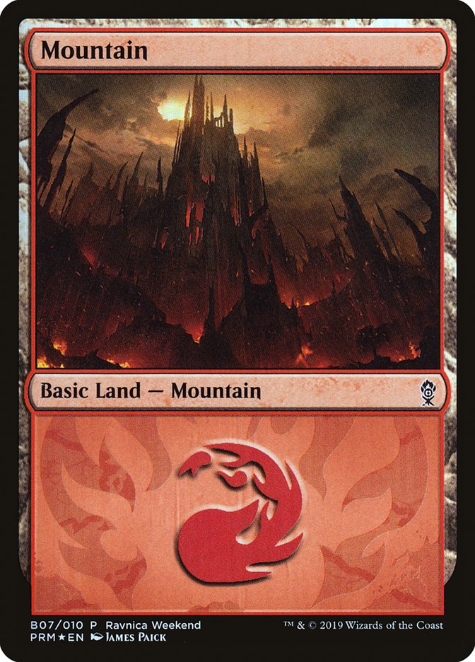 Mountain (B07) [Ravnica Allegiance Guild Kit] | Jack's On Queen