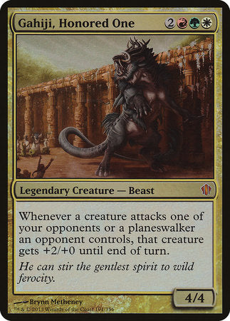 Gahiji, Honored One (Commander 2013) [Commander 2013 Oversized] | Jack's On Queen