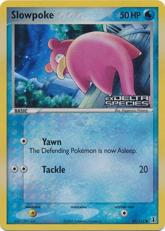 Slowpoke (83/113) (Stamped) [EX: Delta Species] | Jack's On Queen