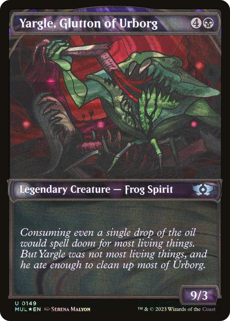 Yargle, Glutton of Urborg (Halo Foil) [Multiverse Legends] | Jack's On Queen