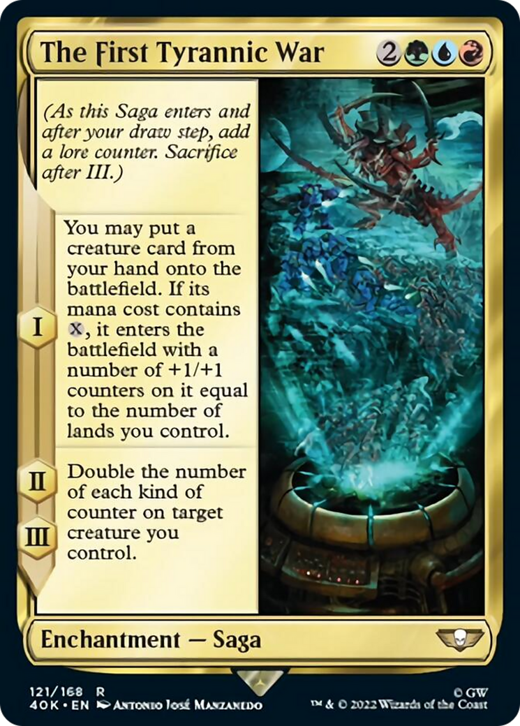 The First Tyrannic War (Surge Foil) [Universes Beyond: Warhammer 40,000] | Jack's On Queen