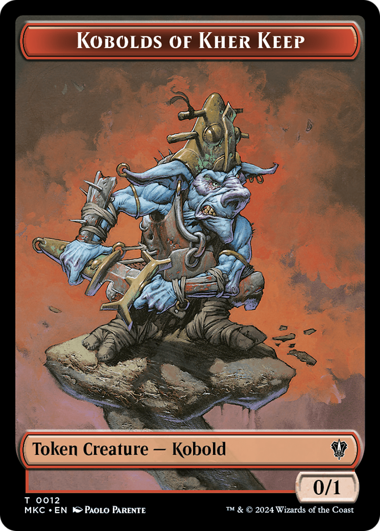 Soldier // Kobolds of Kher Keep Double-Sided Token [Murders at Karlov Manor Commander Tokens] | Jack's On Queen