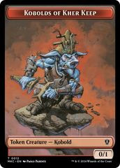 Soldier // Kobolds of Kher Keep Double-Sided Token [Murders at Karlov Manor Commander Tokens] | Jack's On Queen