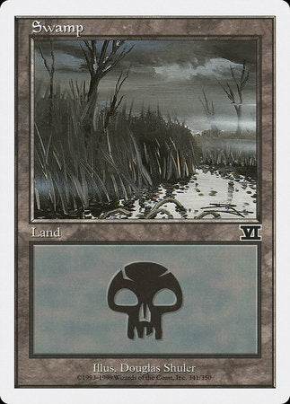 Swamp (341) [Classic Sixth Edition] | Jack's On Queen
