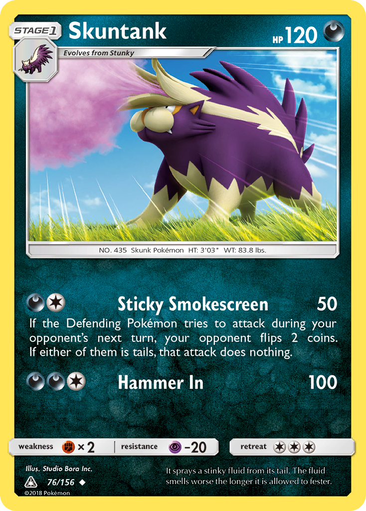 Skuntank (76/156) [Sun & Moon: Ultra Prism] | Jack's On Queen