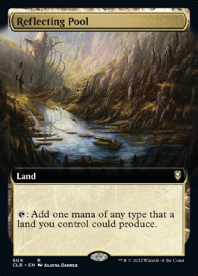 Reflecting Pool (Extended Art) [Commander Legends: Battle for Baldur's Gate] | Jack's On Queen