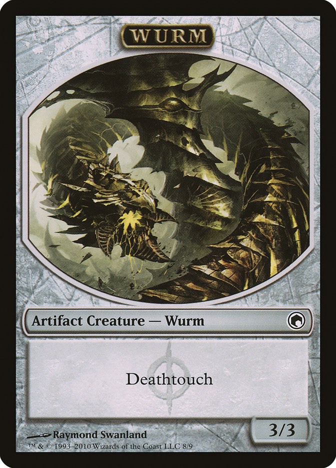 Wurm (Deathtouch) [Scars of Mirrodin Tokens] | Jack's On Queen